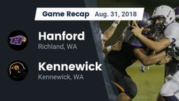 Recap: Hanford  vs. Kennewick  2018