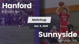 Matchup: Hanford  vs. Sunnyside  2018