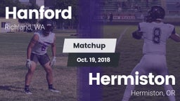Matchup: Hanford  vs. Hermiston  2018