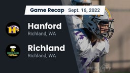 Recap: Hanford  vs. Richland  2022