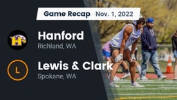 Recap: Hanford  vs. Lewis & Clark  2022