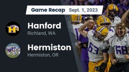 Recap: Hanford  vs. Hermiston  2023