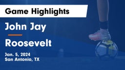 John Jay  vs Roosevelt  Game Highlights - Jan. 5, 2024