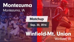 Matchup: Montezuma High vs. Winfield-Mt. Union  2016