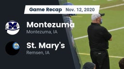 Recap: Montezuma  vs. St. Mary's  2020