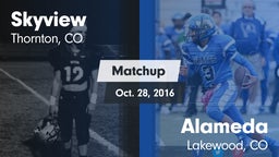 Matchup: Skyview  vs. Alameda  2016