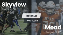 Matchup: Skyview  vs. Mead  2019