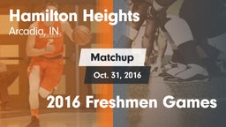 Matchup: Hamilton Heights vs. 2016 Freshmen Games 2016