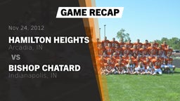 Recap: Hamilton Heights  vs. Bishop Chatard  2012