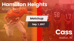 Matchup: Hamilton Heights vs. Cass  2017