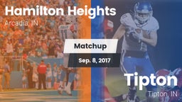 Matchup: Hamilton Heights vs. Tipton  2017