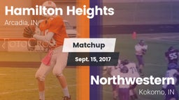 Matchup: Hamilton Heights vs. Northwestern  2017