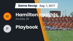 Recap: Hamilton Heights  vs. Playbook 2017