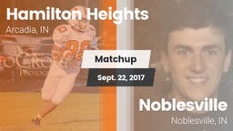 Matchup: Hamilton Heights vs. Noblesville  2017
