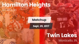 Matchup: Hamilton Heights vs. Twin Lakes  2017