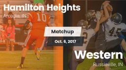 Matchup: Hamilton Heights vs. Western  2017