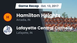 Recap: Hamilton Heights  vs. Lafayette Central Catholic  2017