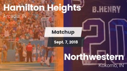Matchup: Hamilton Heights vs. Northwestern  2018