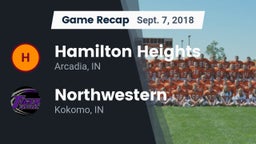 Recap: Hamilton Heights  vs. Northwestern  2018