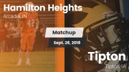 Matchup: Hamilton Heights vs. Tipton  2018