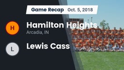 Recap: Hamilton Heights  vs. Lewis Cass 2018