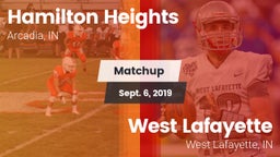 Matchup: Hamilton Heights vs. West Lafayette  2019