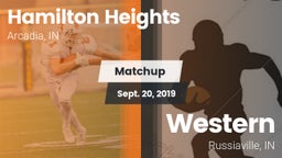 Matchup: Hamilton Heights vs. Western  2019