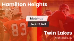 Matchup: Hamilton Heights vs. Twin Lakes  2019