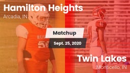 Matchup: Hamilton Heights vs. Twin Lakes  2020