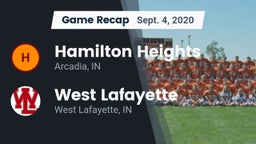 Recap: Hamilton Heights  vs. West Lafayette  2020