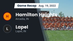 Recap: Hamilton Heights  vs. Lapel  2022
