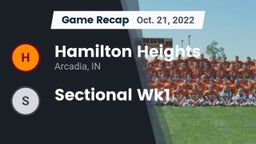 Recap: Hamilton Heights  vs. Sectional Wk1 2022