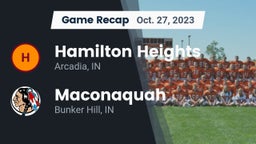 Recap: Hamilton Heights  vs. Maconaquah  2023