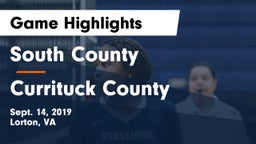 South County  vs Currituck County Game Highlights - Sept. 14, 2019