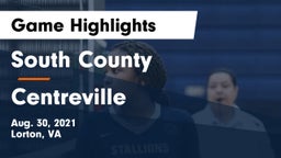 South County  vs Centreville  Game Highlights - Aug. 30, 2021