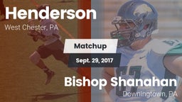 Matchup: Henderson High vs. Bishop Shanahan  2017