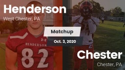Matchup: Henderson High vs. Chester  2020