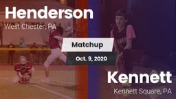 Matchup: Henderson High vs. Kennett  2020
