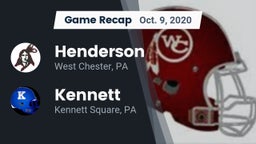 Recap: Henderson  vs. Kennett  2020
