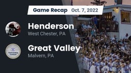 Recap: Henderson  vs. Great Valley  2022