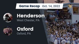 Recap: Henderson  vs. Oxford  2022