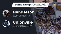 Recap: Henderson  vs. Unionville  2022