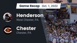 Recap: Henderson  vs. Chester  2022