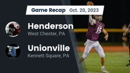 Recap: Henderson  vs. Unionville  2023