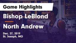 Bishop LeBlond  vs North Andrew  Game Highlights - Dec. 27, 2019