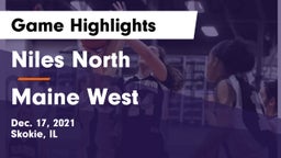 Niles North  vs Maine West  Game Highlights - Dec. 17, 2021