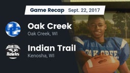 Recap: Oak Creek  vs. Indian Trail  2017