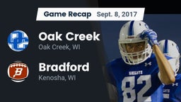 Recap: Oak Creek  vs. Bradford  2017