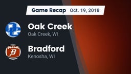 Recap: Oak Creek  vs. Bradford  2018