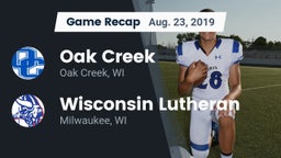 Recap: Oak Creek  vs. Wisconsin Lutheran  2019